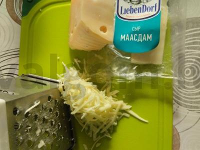 Keptas meksikietiškas mišinys su krevetėmis po sūriu Žingsnis 5