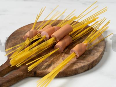 Spagečiai su dešrelėmis Žingsnis 2