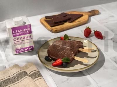 Namų eskimo su agar-agaru pagrindine nuotrauka