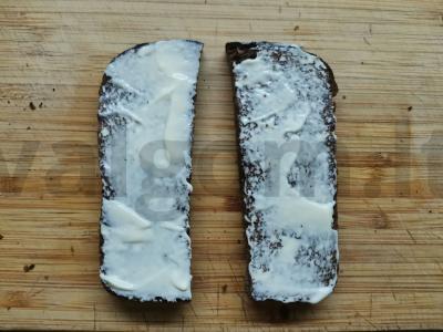 Sumuštiniai su rūkytu sūriu ir šonine Žingsnis 2