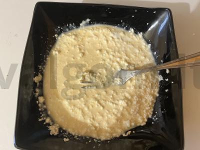 Varškės įdaras kepiniams iš liesos varškės Žingsnis 5