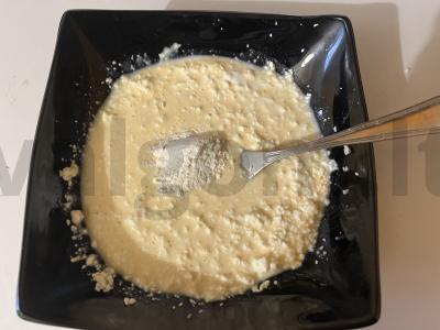 Varškės įdaras kepiniams iš liesos varškės Žingsnis 6