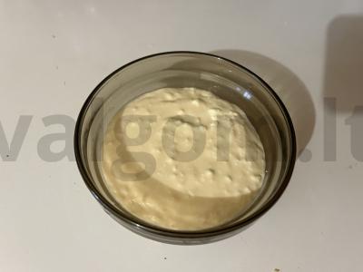 Varškės įdaras kepiniams iš liesos varškės pagrindine nuotrauka