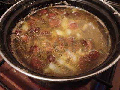 Sriuba su kalakutiena, ryžiais ir grybais Žingsnis 4