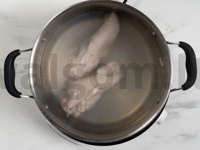 Žuvies želė iš paukštienos Žingsnis 1