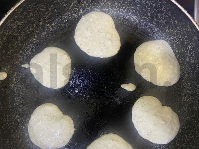 Avižiniai blynai iš trijų naudingų ingredientų Žingsnis 5