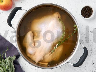 Kepta višta su obuoliais Žingsnis 2