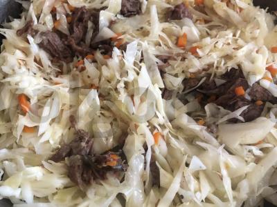 Sultinys su troškinta jautiena Žingsnis 7