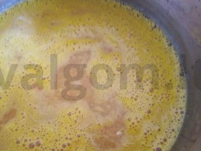 Sūrio grietinėlės sriuba su skrudinta duona Žingsnis 2