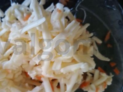 Sūrio grietinėlės sriuba su skrudinta duona Žingsnis 3