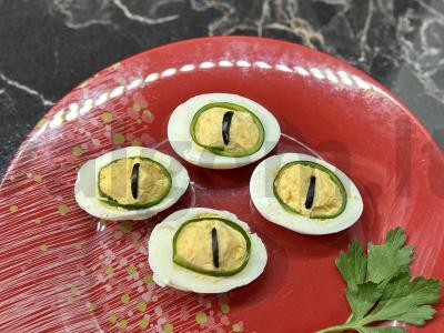 Naujųjų metų užkandis „Drakono akis“ pagrindine nuotrauka