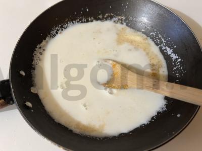 Švelni manų košė su abrikosų džemu Žingsnis 5