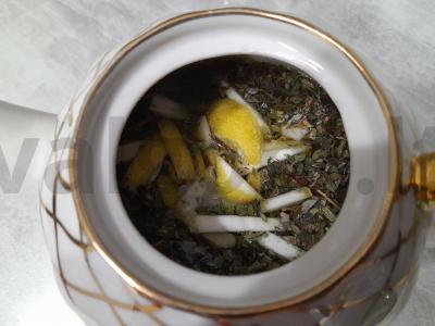 Žolelių arbata su uogomis ir medumi Žingsnis 7