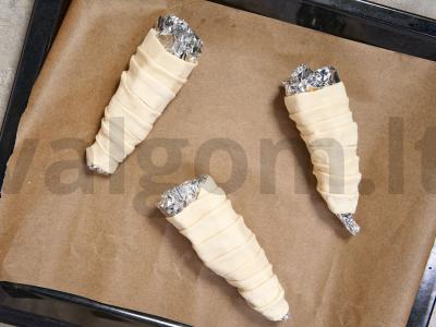 Vyniotiniai su faršu Žingsnis 3