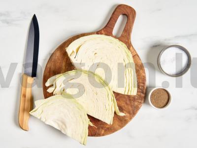 Garinta kopūstai Žingsnis 1