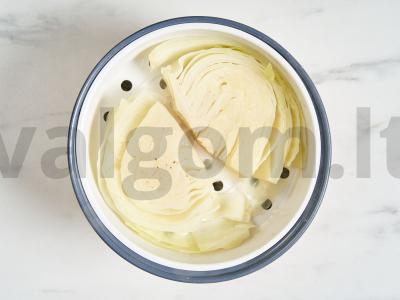 Garinta kopūstai Žingsnis 4