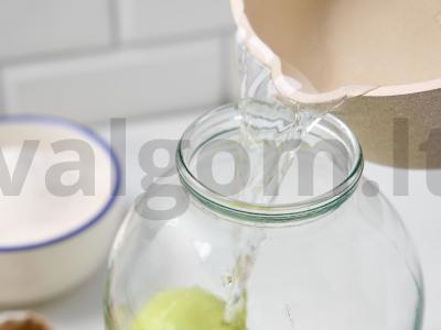 Antanovkos kompotas žiemai Žingsnis 2