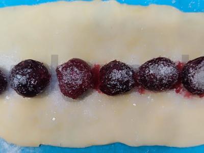 Skanus tortas „Vyšnių namelis“ Žingsnis 13