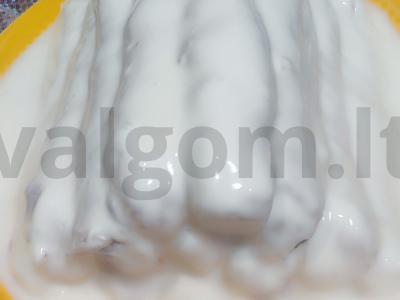 Skanus tortas „Vyšnių namelis“ Žingsnis 19