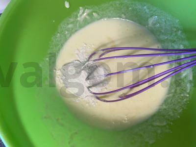 Vafliai su tarkuotu sūriu Žingsnis 3