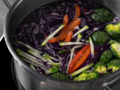 Daržovių ir rudųjų ryžių stir-fry Žingsnis 3