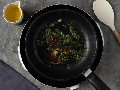 Daržovių ir rudųjų ryžių stir-fry Žingsnis 4