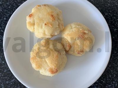 Manų blynai su razinomis orkaitėje. Žingsnis 5