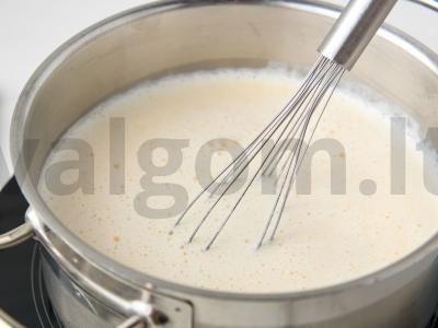 Namų sūris su žolelėmis grietinėje Žingsnis 3