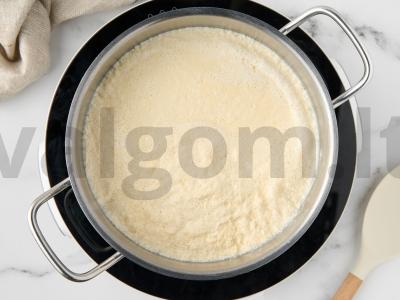 Namų sūris su žolelėmis grietinėje Žingsnis 4