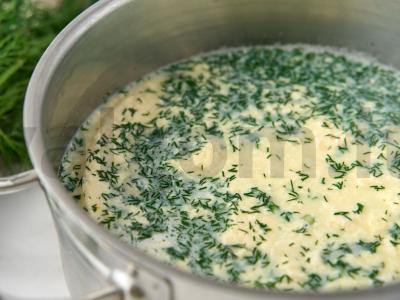 Namų sūris su žolelėmis grietinėje Žingsnis 5