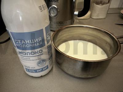 Bulvių košė su sviestu ir pienu Žingsnis 2