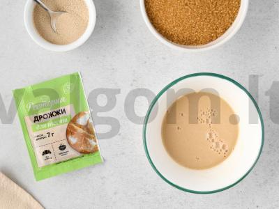 Rūgštus romo pyragas su glajumi Žingsnis 1