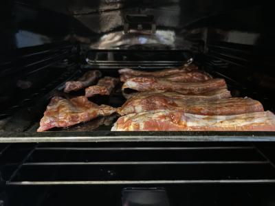 Sultingi šonkauliukai su pomidorų pastos plutele Žingsnis 5