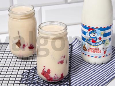 Naujametinė pudinga su karamelėmis ir avietėmis Žingsnis 5