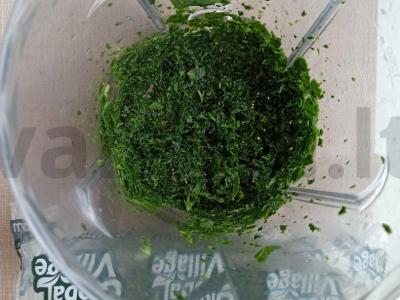 Špinatų blynai su įdaru Žingsnis 2