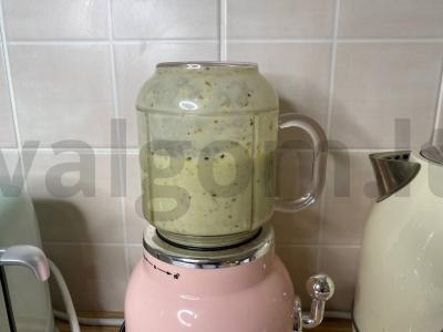 Kremiškas smūdis su bananais ir kriaušėmis Žingsnis 5