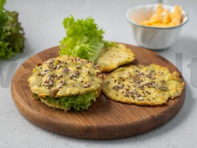 Avokado sumuštinis su baltymų paplotėliais Žingsnis 6