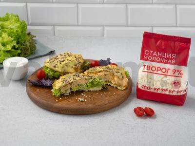 Avokado sumuštinis su baltymų paplotėliais pagrindine nuotrauka