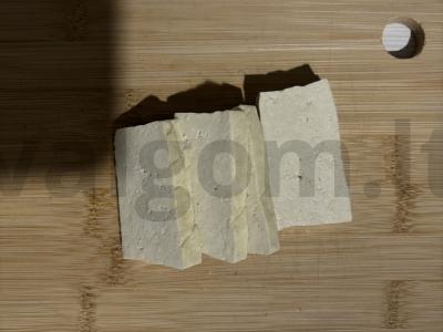 Lengvas salotas su keptu tofu Žingsnis 2