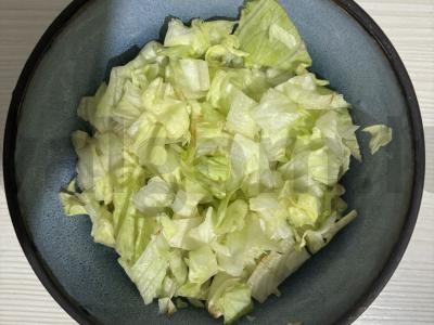 Lengvas salotas su keptu tofu Žingsnis 6