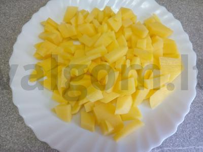 Vištienos sriuba su žaliaisiais lęšiais Žingsnis 2