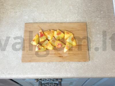 Limonadas su arbūzu ir nektarinu Žingsnis 1