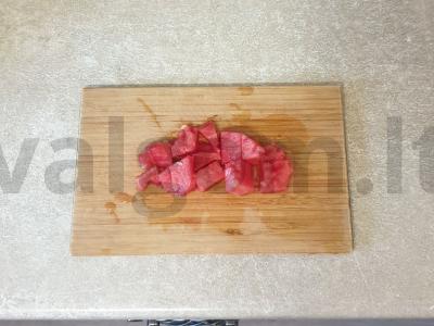 Limonadas su arbūzu ir nektarinu Žingsnis 2