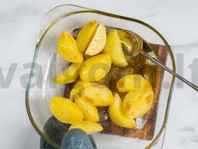 Kepta bulvė su traškia plutele Žingsnis 3