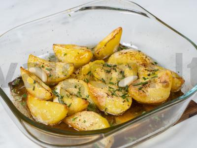 Kepta bulvė su traškia plutele Žingsnis 4