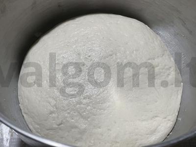 Kibinai su bulvėmis ir grybais keptuvėje Žingsnis 6