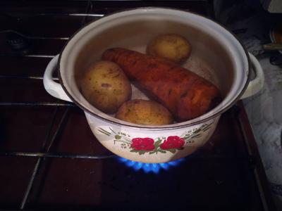 Veganiškas žieminis salotas Žingsnis 2