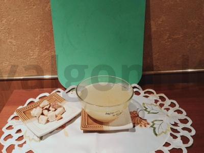 Dietinis sultinys su skrudintais duonos kubeliais Žingsnis 3