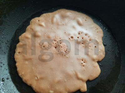 Šokoladiniai grikių blynai Žingsnis 4