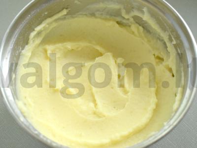 Bulvių košė su kiaušiniu ir sviestu Žingsnis 5